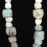 ancient persian faience beads