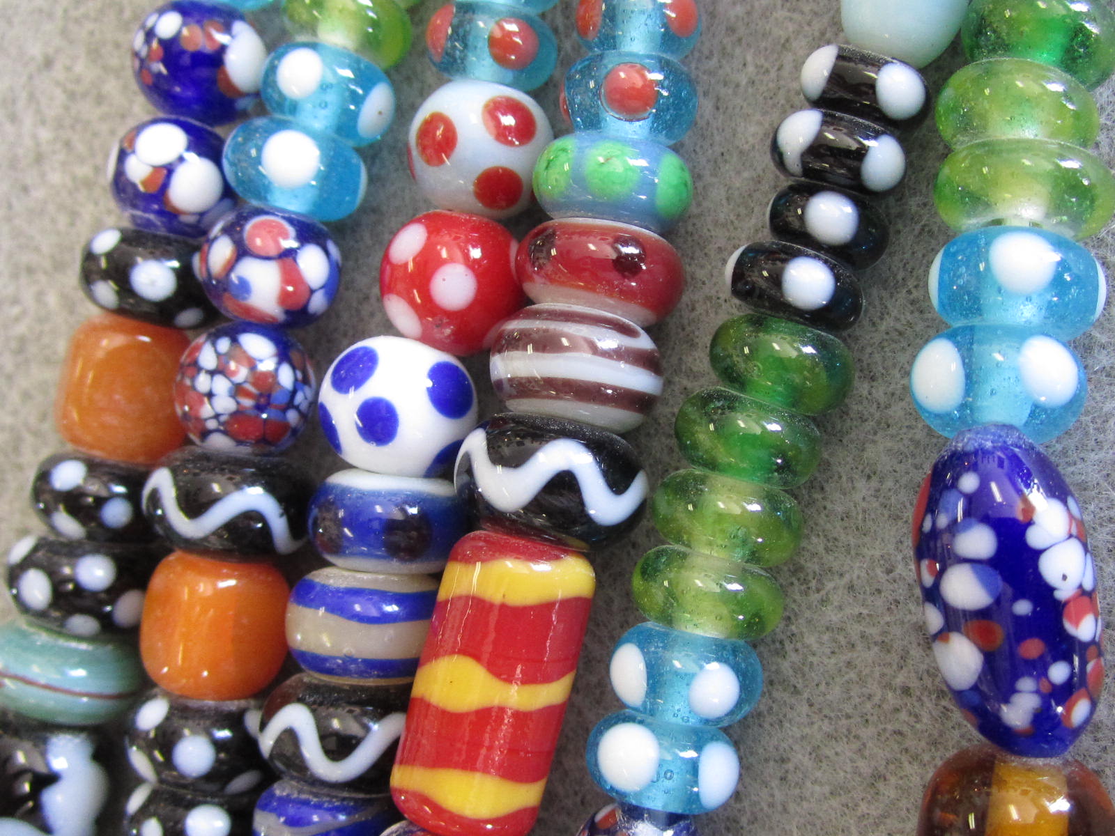 10 Pre-Islamic Glass Beads