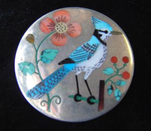 Zuni Inlay Pin