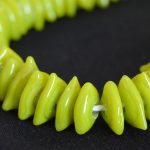 Lampwork Glass Beads Triangle Shape 10mm