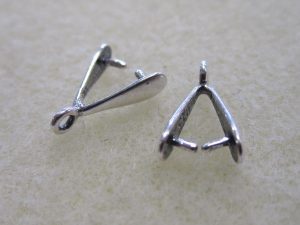 Sterling Silver Pinch Bail