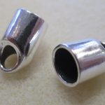 Sterling Silver End Cap 6mm Round