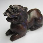 Foo Dog - Small Wood Carving