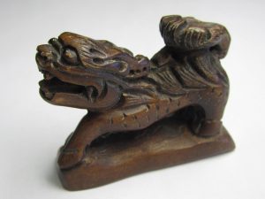 Foo Dog - Small Wood Carving