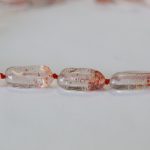 natural quartz crystal beads