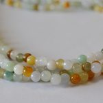 Jade Beads Multi-Color Rounds - 4mm