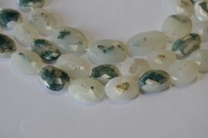 Moss Agate Beads