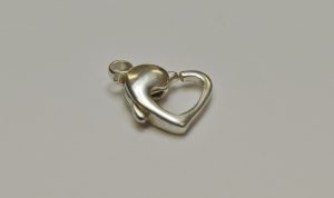 Sterling Silver Clasp Heart Shaped Lobster