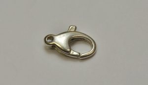 Sterling Silver Clasp With Solid Ring