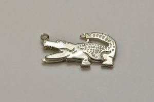 Sterling Silver Clasp Alligator