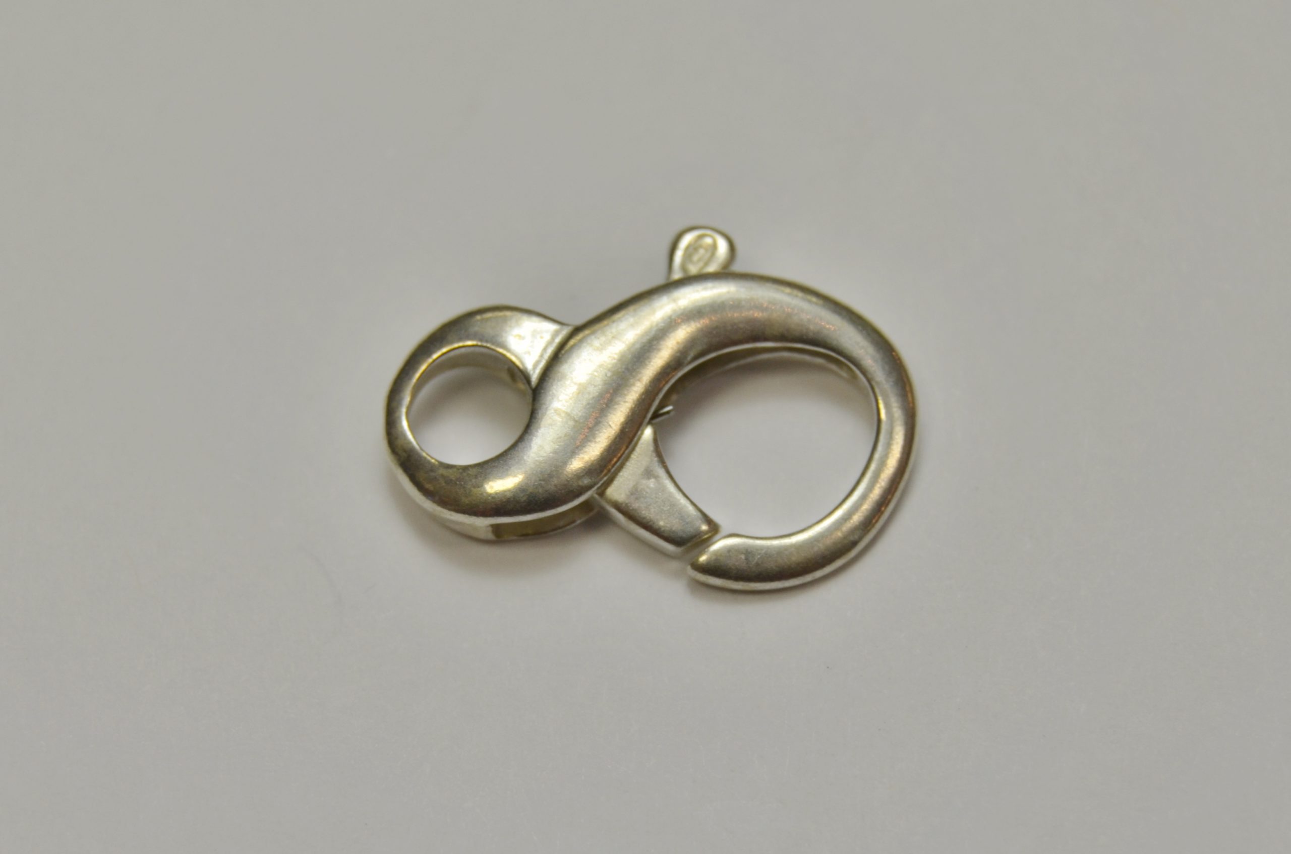 Sterling Silver Clasp - Figure 8 shape Lobster