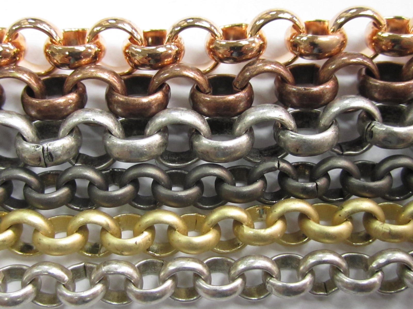 Antique Copper 5mm Rolo Chain sold by the foot at   Chain0089AC