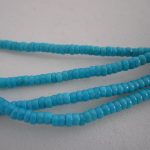 Sleeping Beauty Turquoise Beads - 3 Mm Rondelle