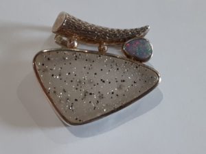 Opal And Druzy Quartz