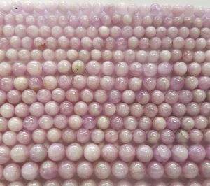 Kunzite Beads Round