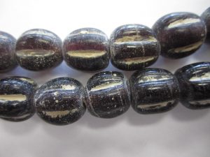 Melon Beads Java Lampwork Glass 10Mm