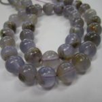 Natural Chalcedony Round Beads 10mm