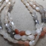 Moonstone Faceted Ovals