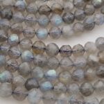 Faceted Labradorite 5Mm Beads